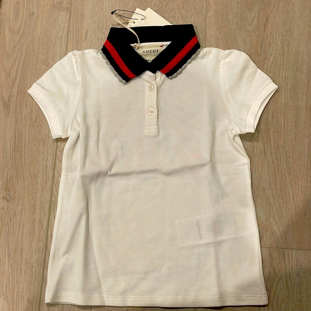 Gucci's classic polo shirt for girls new
